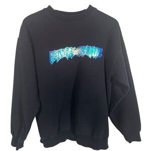 Fucking Awesome Iridescent Stamp Crew Sweatshirt Size Medium